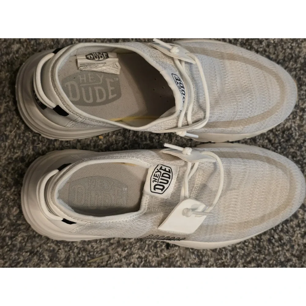Hey Dude Mens 8 Slip- Ons